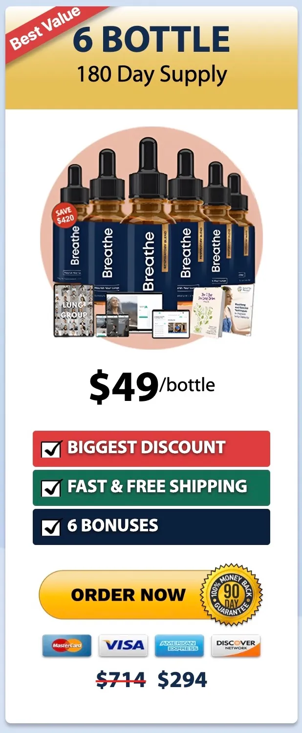 Breathe 6 bottle pricing